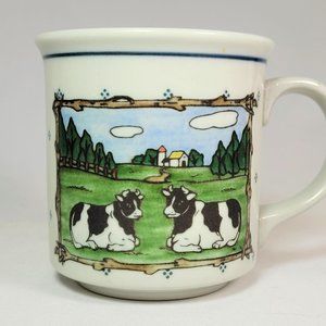 Vintage Otagiri Country Cow Mug